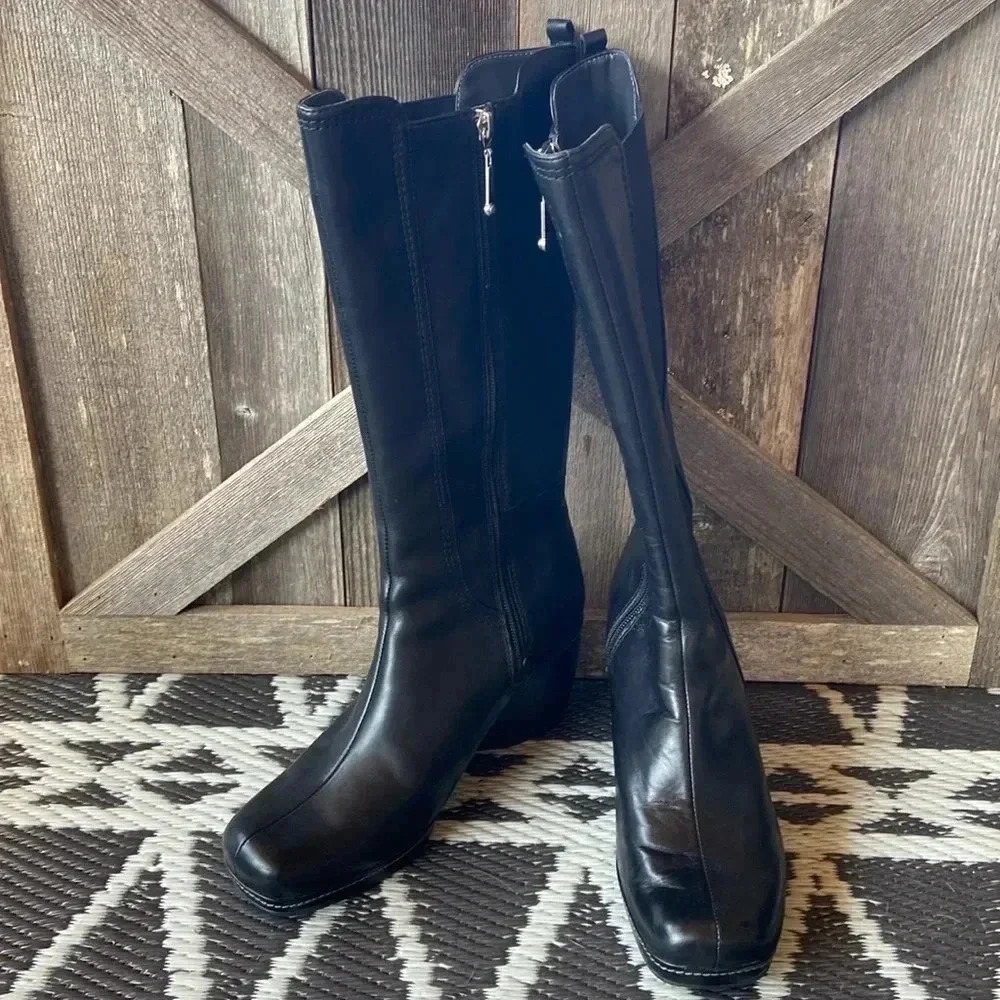 Rockport | Knee High Leather Boots